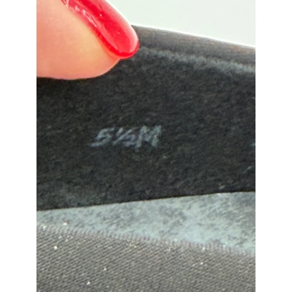 SAS Bliss Slip On Wedge Flat, Women's 5.5 M, Black Comfort Shoes, NEW/DEFECT